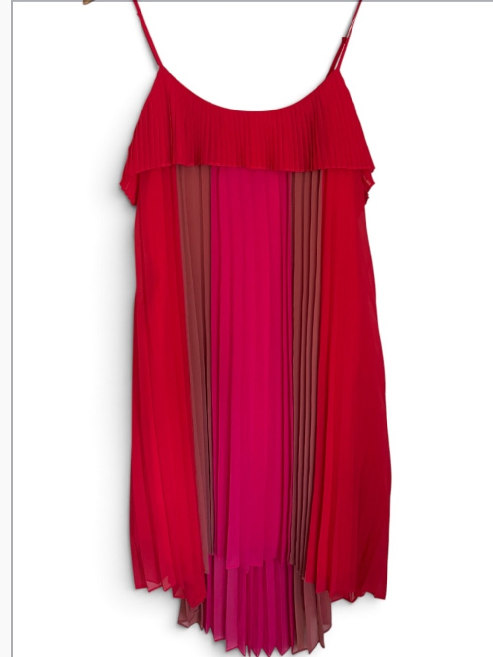 Adelyn Rae Pepper Pleated Shift Dress - Picture 2 of 4